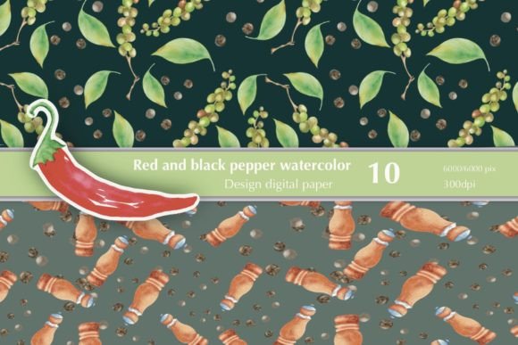 Download Red and Black Pepper Patten - Red Collection