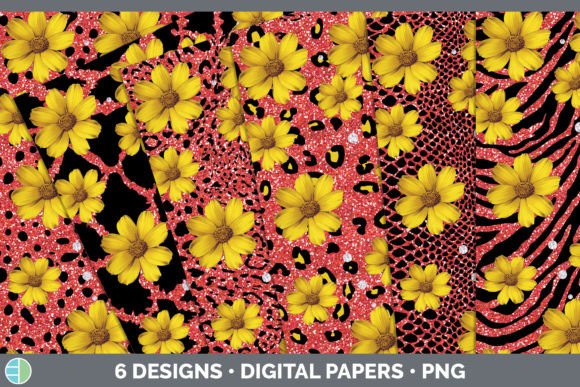 Download Red Animal Print Backgrounds | Digital S - Red Collection