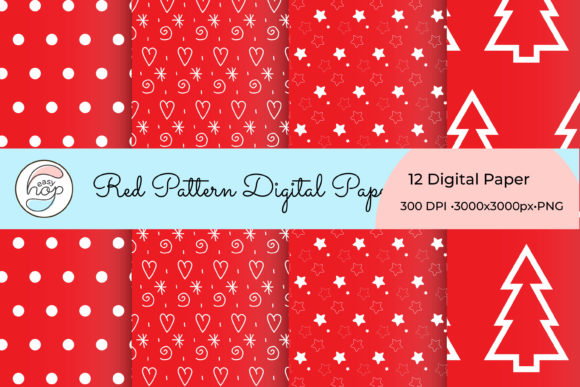 Download Red Digital Paper - Red Collection