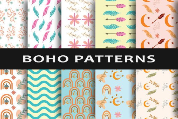 Download Boho Aztec Digital Papers Patterns - Aztec digital paper Collection