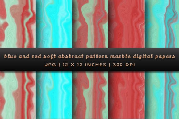 Download Blue and Red Abstract Pattern Marble - Red Collection