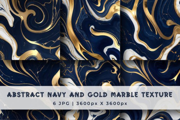 Download Luxury Navy Blue and Gold Digital Paper - Navy blue Collection