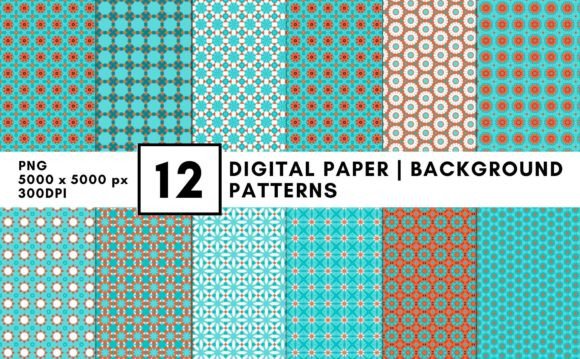 Download Acqua and Red Digital Paper - Red Collection